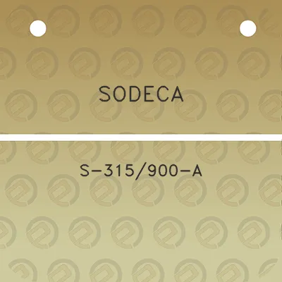 sodeca-s-315900-a