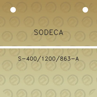 sodeca-s-4001200863-a