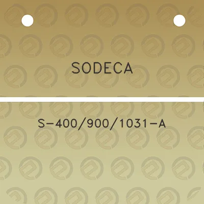 sodeca-s-4009001031-a