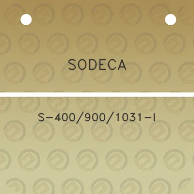 sodeca-s-4009001031-i