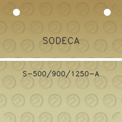 sodeca-s-5009001250-a