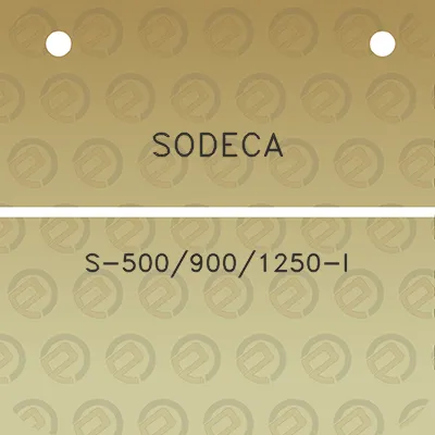 sodeca-s-5009001250-i