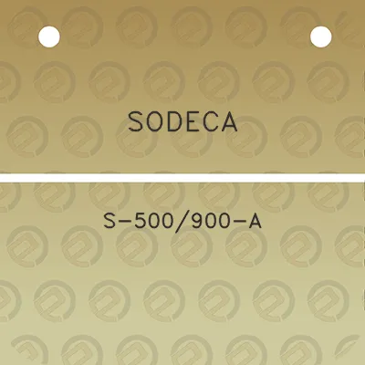 sodeca-s-500900-a