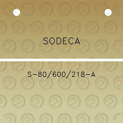 sodeca-s-80600218-a