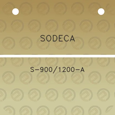 sodeca-s-9001200-a