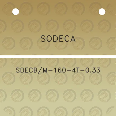 sodeca-sdecbm-160-4t-033