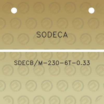 sodeca-sdecbm-230-6t-033