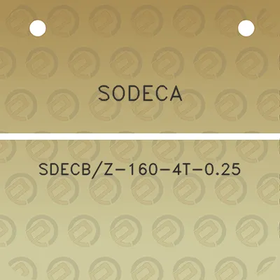 sodeca-sdecbz-160-4t-025