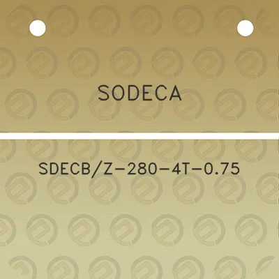 sodeca-sdecbz-280-4t-075