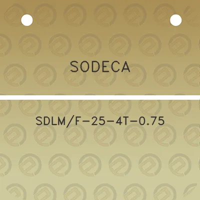 sodeca-sdlmf-25-4t-075