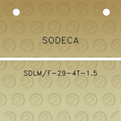 sodeca-sdlmf-29-4t-15