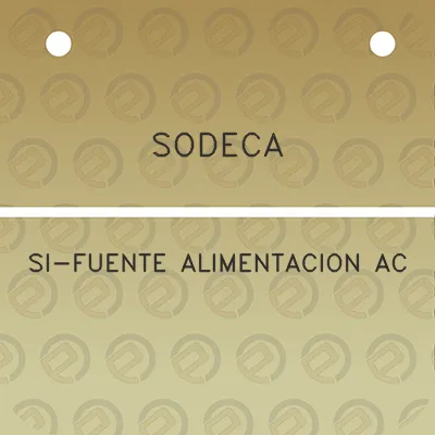 sodeca-si-fuente-alimentacion-ac