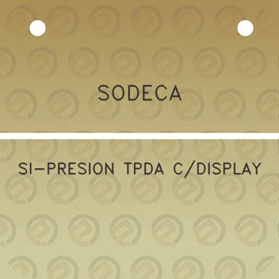 sodeca-si-presion-tpda-cdisplay