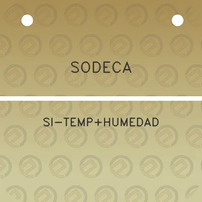 sodeca-si-temphumedad