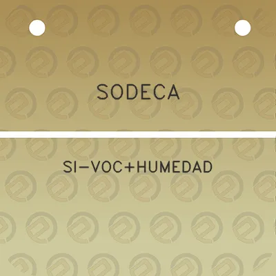 sodeca-si-vochumedad