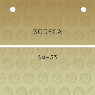 sodeca-sm-33