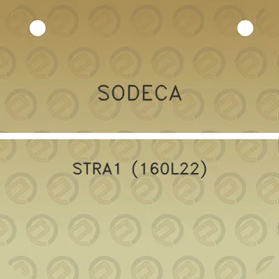 sodeca-stra1-160l22