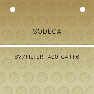 sodeca-svfilter-400-g4f6