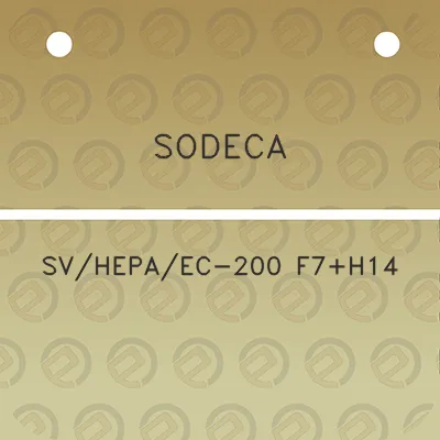 sodeca-svhepaec-200-f7h14