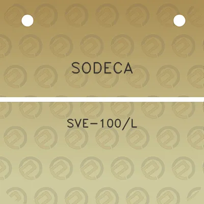 sodeca-sve-100l