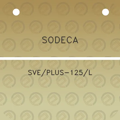 sodeca-sveplus-125l