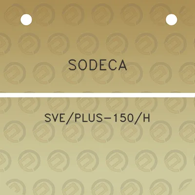 sodeca-sveplus-150h