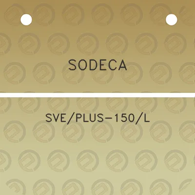 sodeca-sveplus-150l