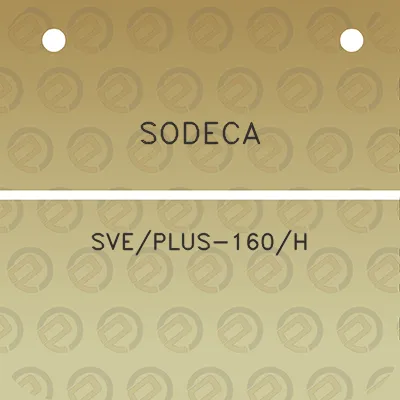 sodeca-sveplus-160h