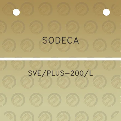 sodeca-sveplus-200l