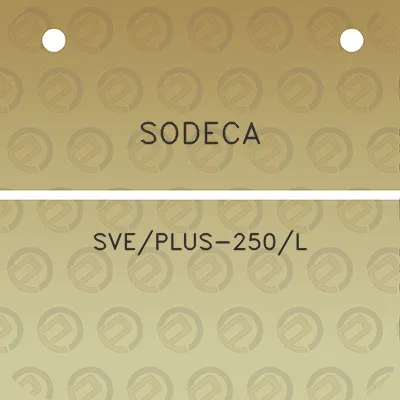 sodeca-sveplus-250l