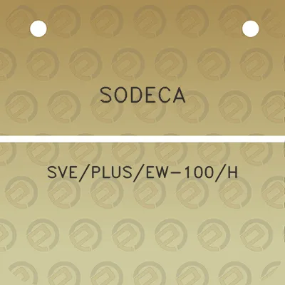 sodeca-sveplusew-100h