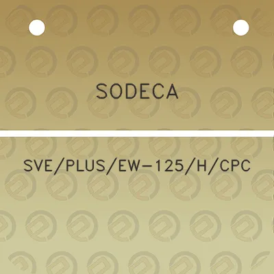 sodeca-sveplusew-125hcpc