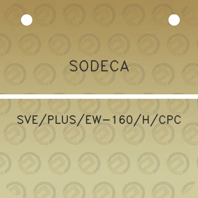 sodeca-sveplusew-160hcpc