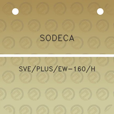 sodeca-sveplusew-160h