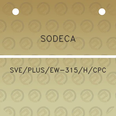 sodeca-sveplusew-315hcpc