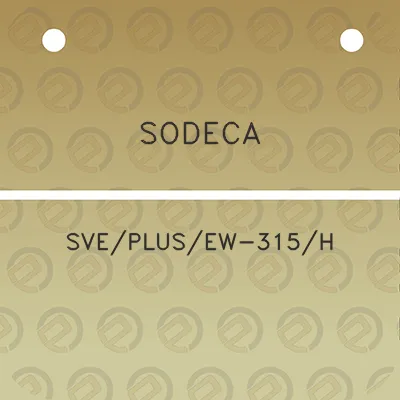 sodeca-sveplusew-315h