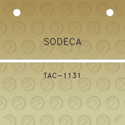 sodeca-tac-1131