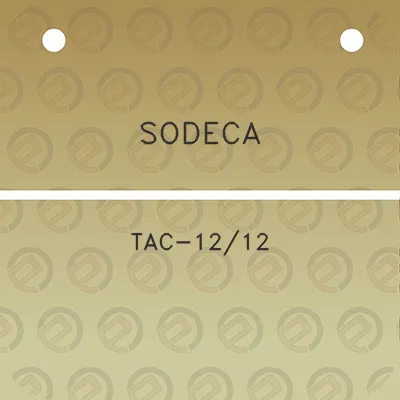 sodeca-tac-1212