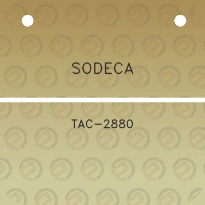 sodeca-tac-2880