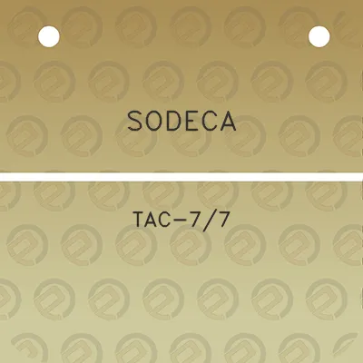 sodeca-tac-77