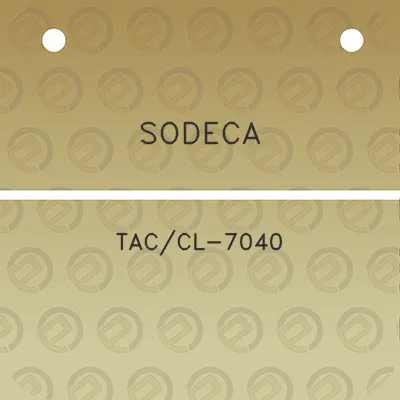 sodeca-taccl-7040