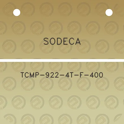 sodeca-tcmp-922-4t-f-400