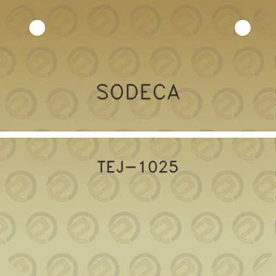 sodeca-tej-1025