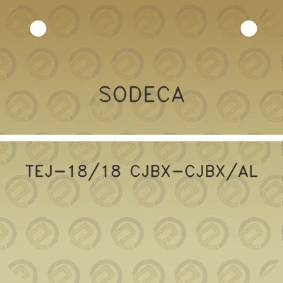 sodeca-tej-1818-cjbx-cjbxal