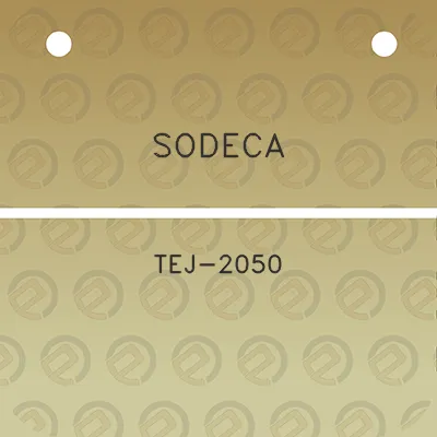 sodeca-tej-2050