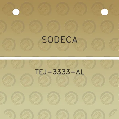 sodeca-tej-3333-al