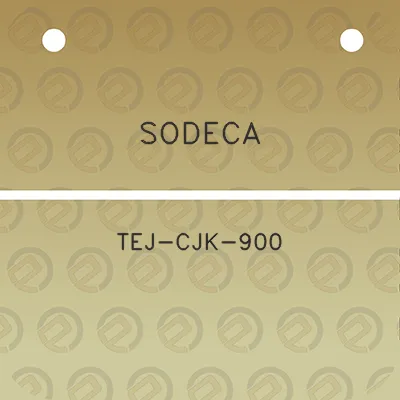 sodeca-tej-cjk-900