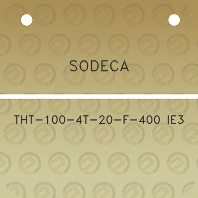 sodeca-tht-100-4t-20-f-400-ie3