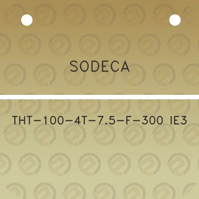 sodeca-tht-100-4t-75-f-300-ie3