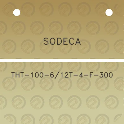 sodeca-tht-100-612t-4-f-300